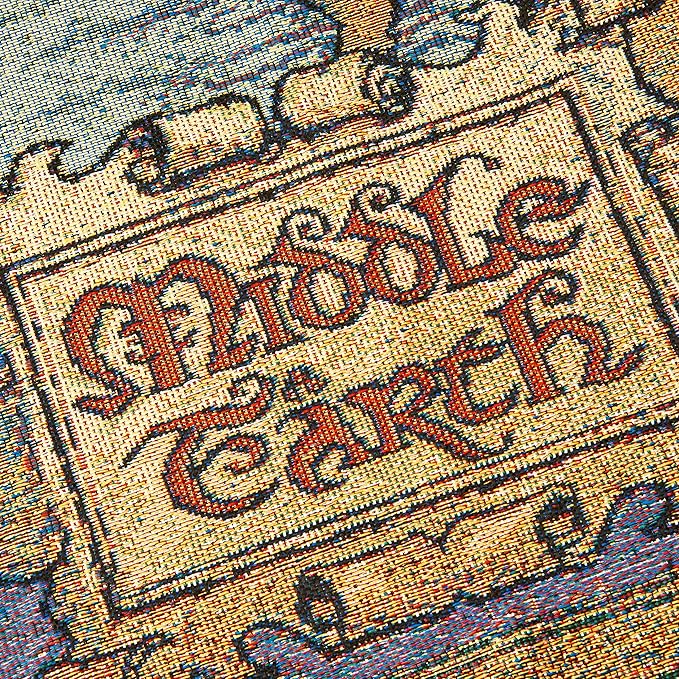Northwest Lord Of The Rings - The Hobbit Woven Tapestry Throw Blanket, 48" x 60", Middle Earth
